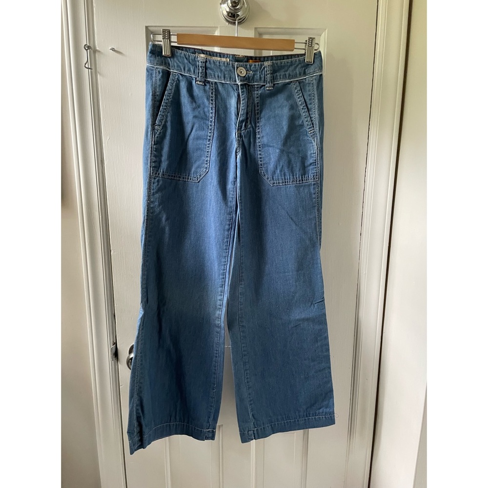 Pilcro Wide Leg Denim Pants